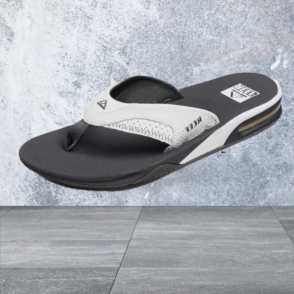 NWT Reef Men's Fanning Flip-Flop size 13 - Picture 5 of 8